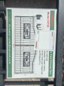 7X20 METAL FARM DRIVEWAY GATE