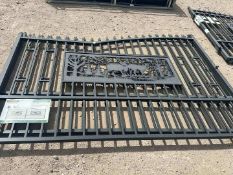 7X20 METAL FARM DRIVEWAY GATE