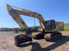 KOMATSU PC210 EXCAVATOR WITH MULCHER
