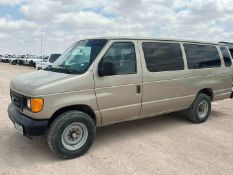 2007 FORD E-350 PASSENGER VAN