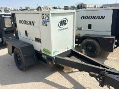 2012 DOOSAN G25 GENERATOR TRAILER
