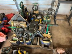 PALLET OF PIPE FUSION SUPPLIES