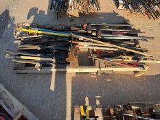 PALLET OF SLEDGE HAMMERS; AXES; PICKS