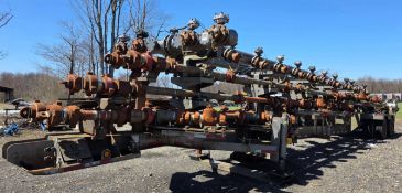 2011 PHOINIX GLOBAL 42S STATION MANIFOLD TRAILER