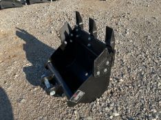 TOOTHED BUCKET FOR MINI EXCAVATOR