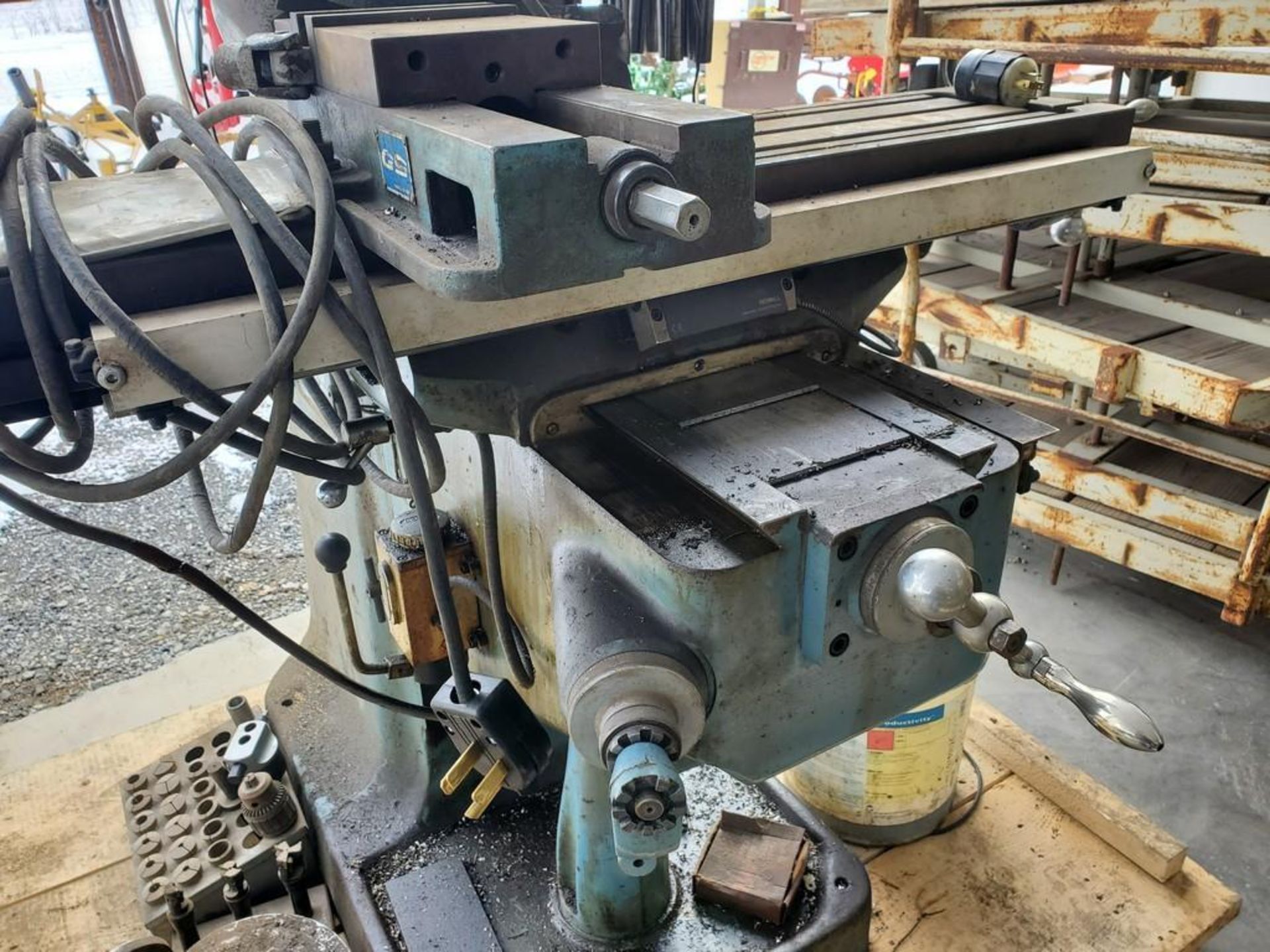 1985 Frejoth FVTM112 Bridgeport Milling Machine - Image 9 of 22