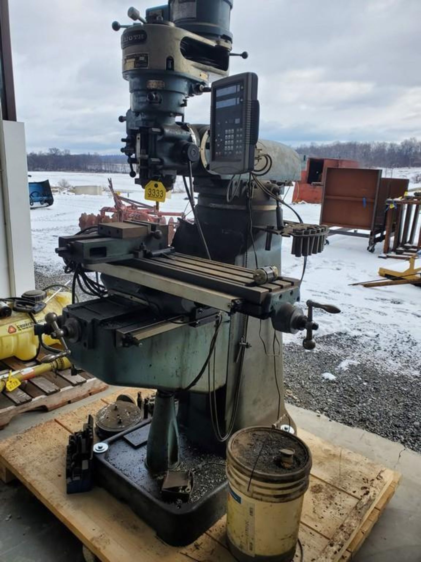 1985 Frejoth FVTM112 Bridgeport Milling Machine - Image 11 of 22