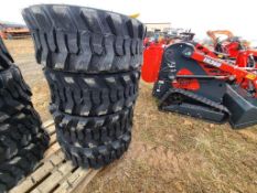 Forerunner SKS1 Skid Steer Tires 'Set of 4 - New'