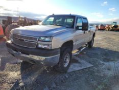 2005 Chevrolet 2500HD Pickup Truck 'Title in the Office'