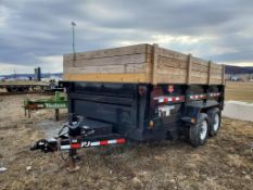 2017 PJ D7142 Dump Trailer 'TITLE DELAY'
