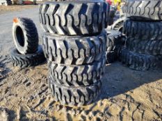Forerunner SKS1 Skid Steer Tires on Wheels 'Set of 4 - New'