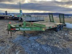 1996 Hudson Skid Steer Trailer