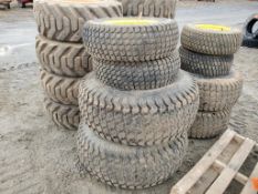 Tires on Wheels 'Set of 4'