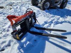2024 WIG TPC01-48 Hydraulic Pallet Forks 'NEW - DAMAGED'