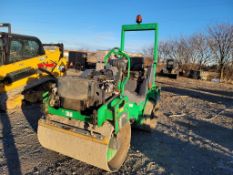 2012 Hamm Double Drum Roller 'Runs & Operates'