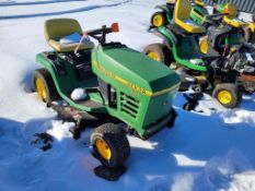 John Deere STX38 Riding Tractor 'AS-IS'