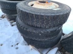 Tires On Wheels