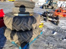 Tires On Wheels 'Set of 4'