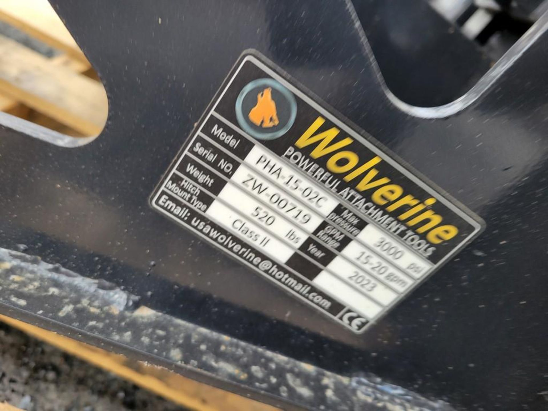2023 Wolverine PHA15-02C 3 point Adapter 'NEW' - Image 7 of 10