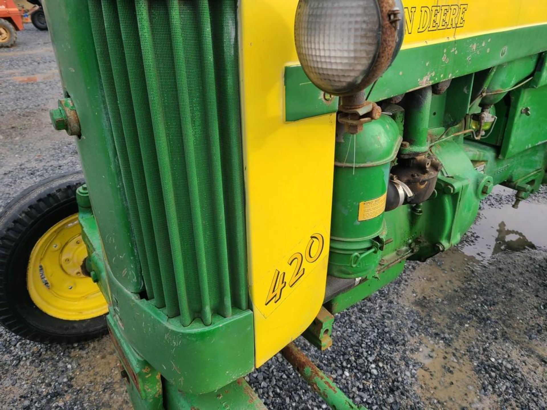 John Deere 420 Antique Tractor 'Ride & Drive' - Image 21 of 23
