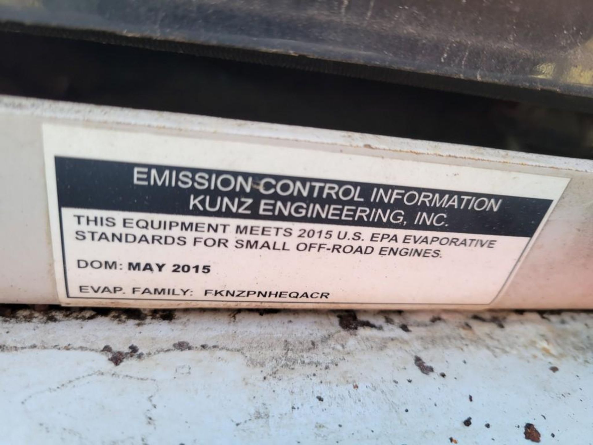2015 Kunz Pro60V Pull Behind Mower - Image 12 of 24