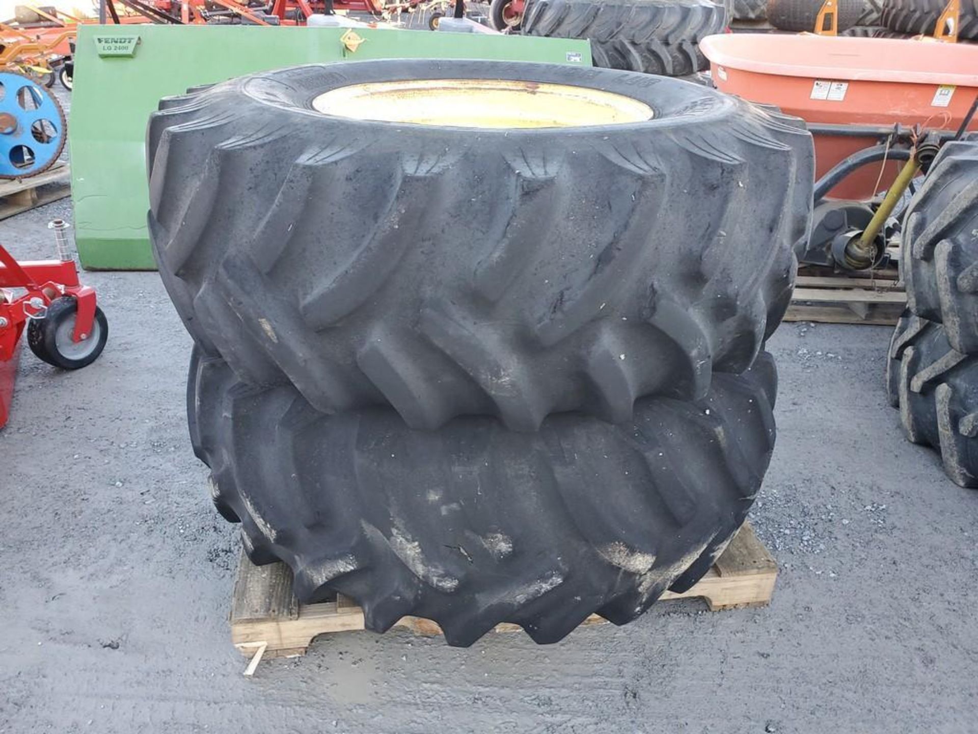 Tires on Wheels 'Pair of 2'