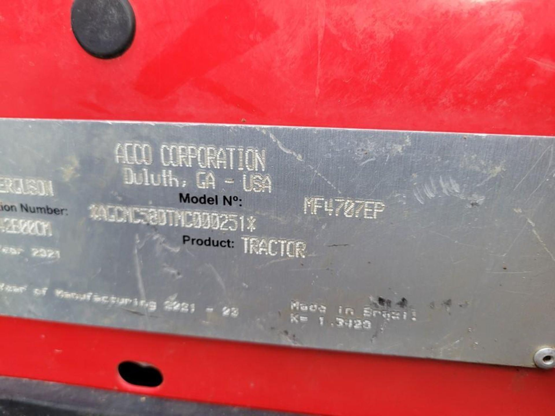 2021 Massey Ferguson 4707EP Tractor 'Ride & Drive' - Image 28 of 41