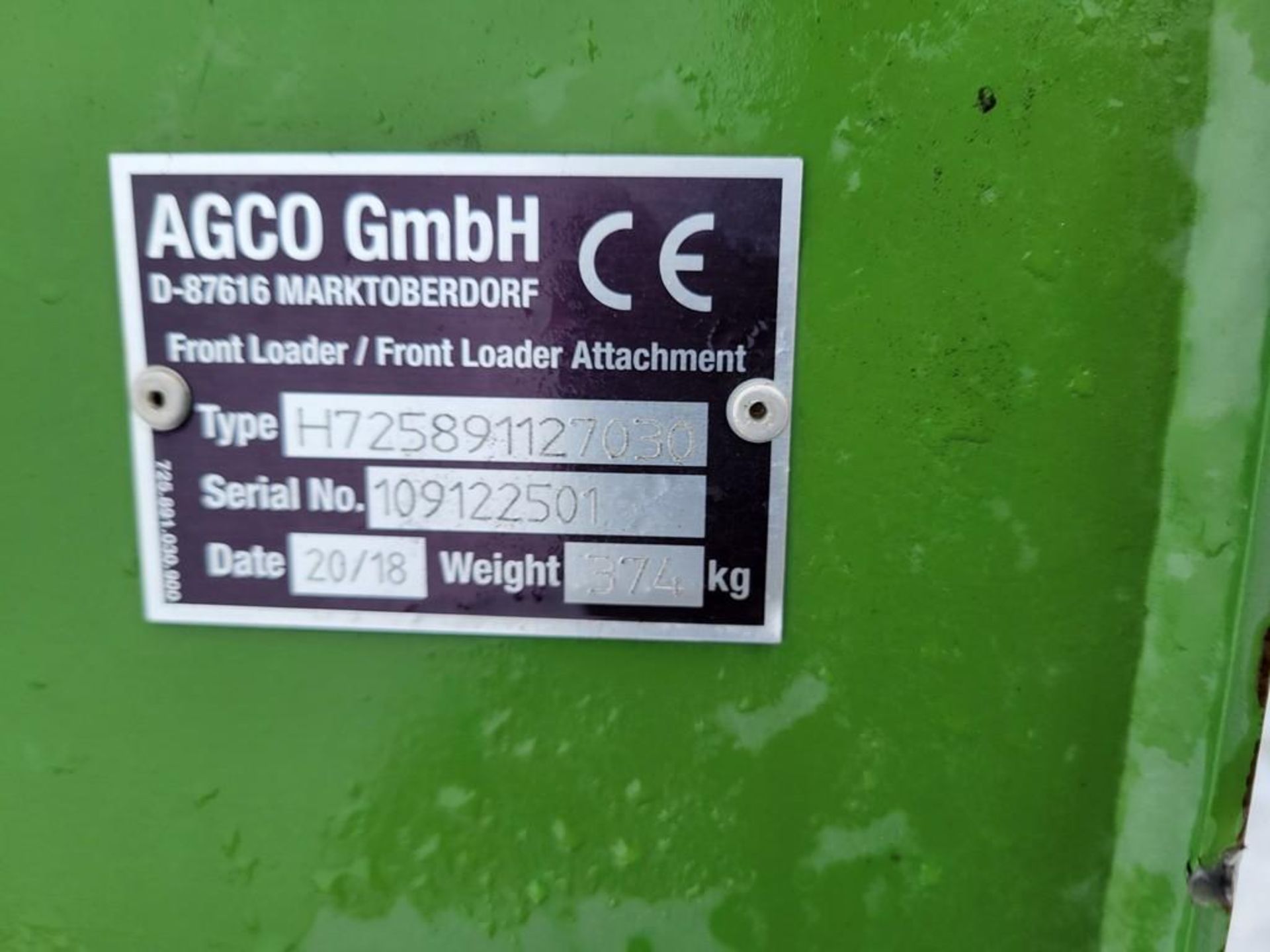 2018 Fendt LG2400 Loader Bucket - Image 7 of 12