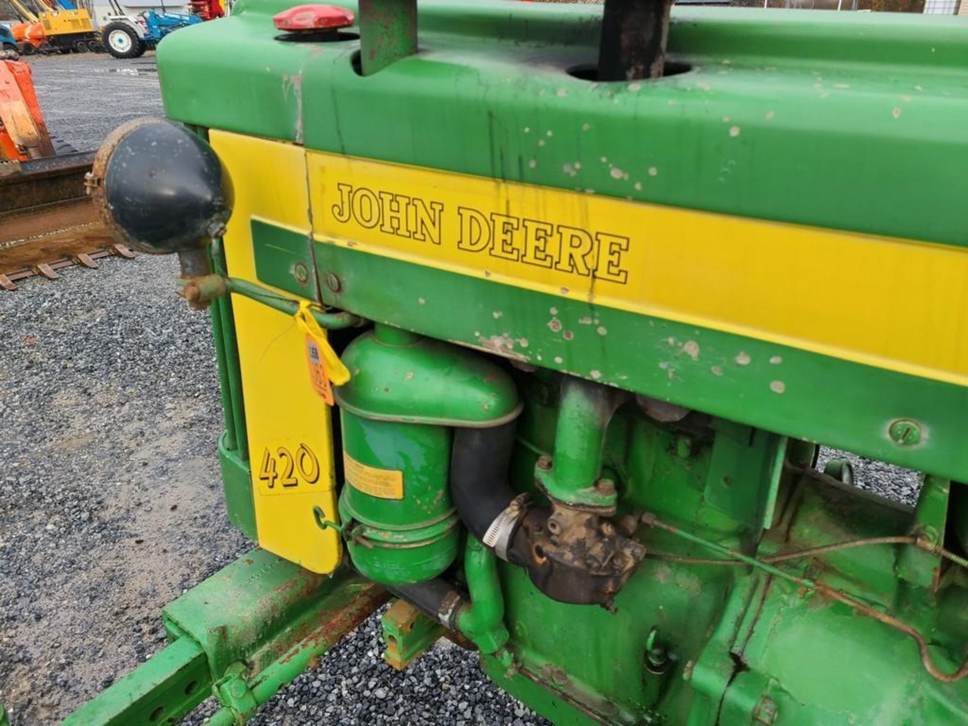 John Deere 420 Antique Tractor 'Ride & Drive' - Image 12 of 23