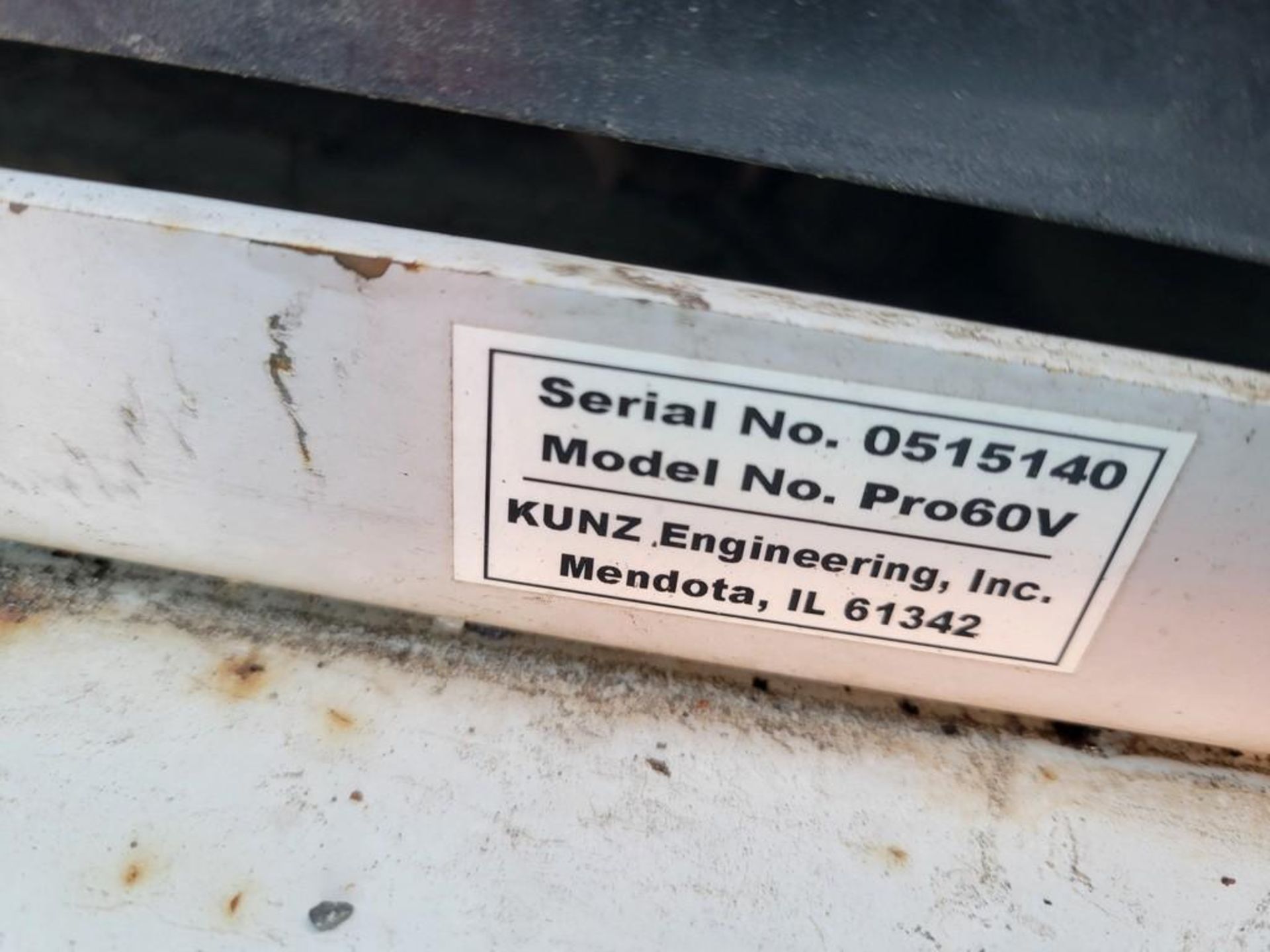 2015 Kunz Pro60V Pull Behind Mower - Image 20 of 24