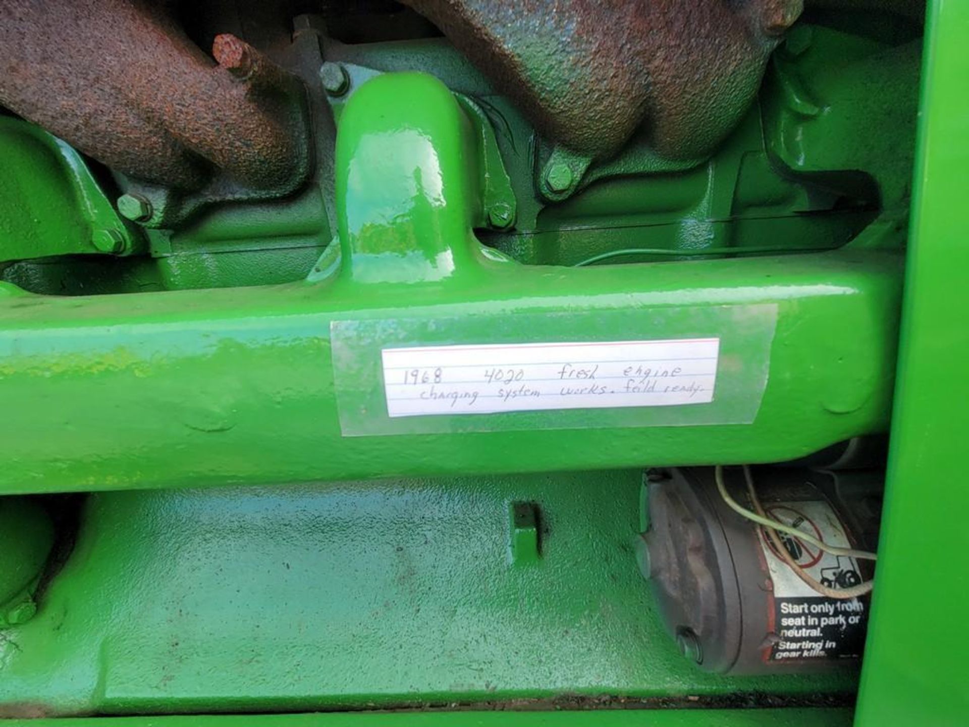 1968 John Deere 4020 Tractor 'Ride & Drive' - Image 22 of 31