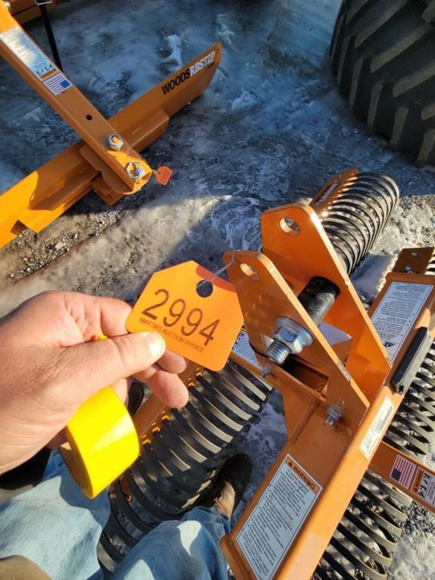 Woods LSR96P Landscape Rake 'NEW' - Image 9 of 9