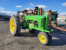 John Deere A Antique Tractor 'Runs & Operates'