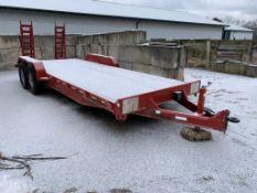2014 Barlow Tandem Axle Equipment Trailer 'W/ Title'