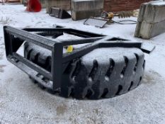 Skid Steer Loader Tire Scraper