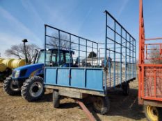 Bale King Metal Rack Wagon