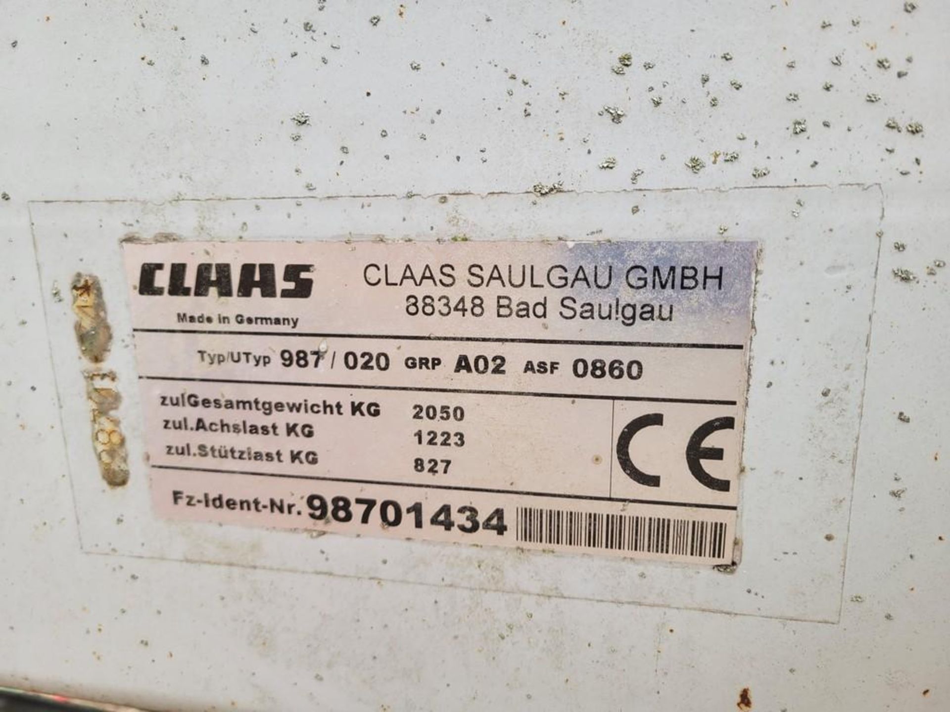 Claas Liner 2800 Rotary Rake - Image 7 of 31