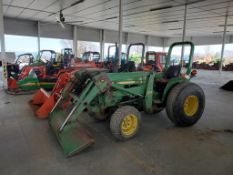 John Deere 750 Compact Loader Tractor 'Runs & Operates, THIS UNIT HAS PROBLEMS, All of its problems