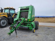 2023 John Deere 450M Round Baler 'Monitor in the Office'