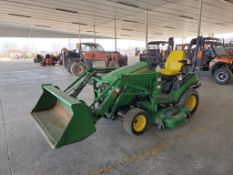 2013 John Deere 1025R Compact Loader Tractor 'Ride & Drive'