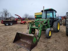 John Deere 2350 Cab Loader Tractor 'Runs & Operates'