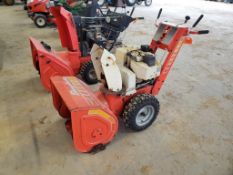 Simplicity 860 Walk Behind Snow Blower 'Runs & Operates'