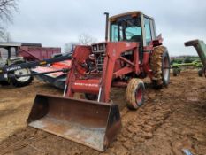 International 986 Cab Loader Tractor 'Ride & Drive'