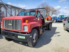 1994 Chevrolet Kodiak Flatbed Dump Truck 'Title in the Office'