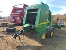 John Deere 457 Round Baler 'Monitor in the Office'