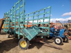 Showalter Wooden Rack Wagon