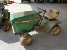 John Deere 160 Riding Tractor 'AS-IS, THIS UNIT HAS PROBLEMS, All of its problems may or may not be
