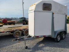 2001 Brenderup Prestige HB Horse Trailer 'Title in the Office'
