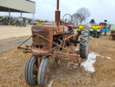 Farmall H Antique Tractor 'AS-IS, THIS UNIT HAS PROBLEMS, All of its problems may or may not be disc