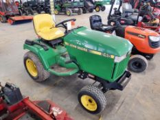 John Deere 245 Riding Tractor 'Runs & Operates'